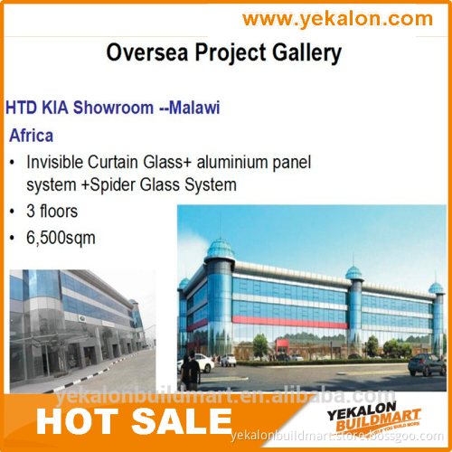 High Quality Aluminum Composite Panel Decorative Curtain Wall